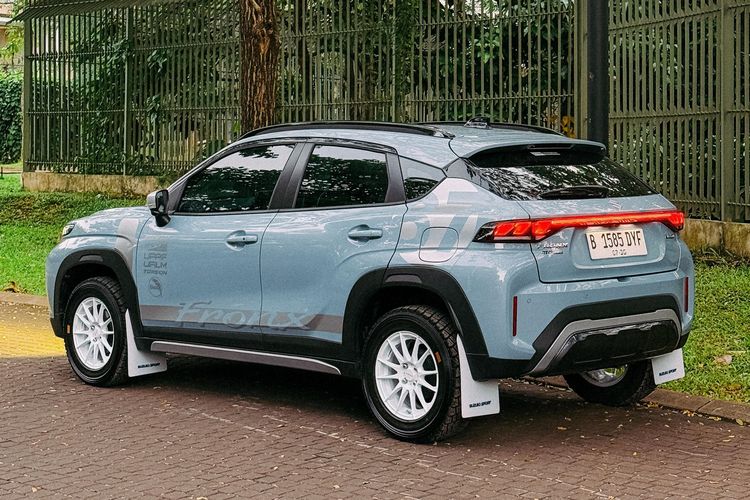 modifikasi, Modifikasi mobil, rally look, suzuki fronx, Fronx, Inspirasi Modifikasi Suzuki Fronx Bergaya Rally