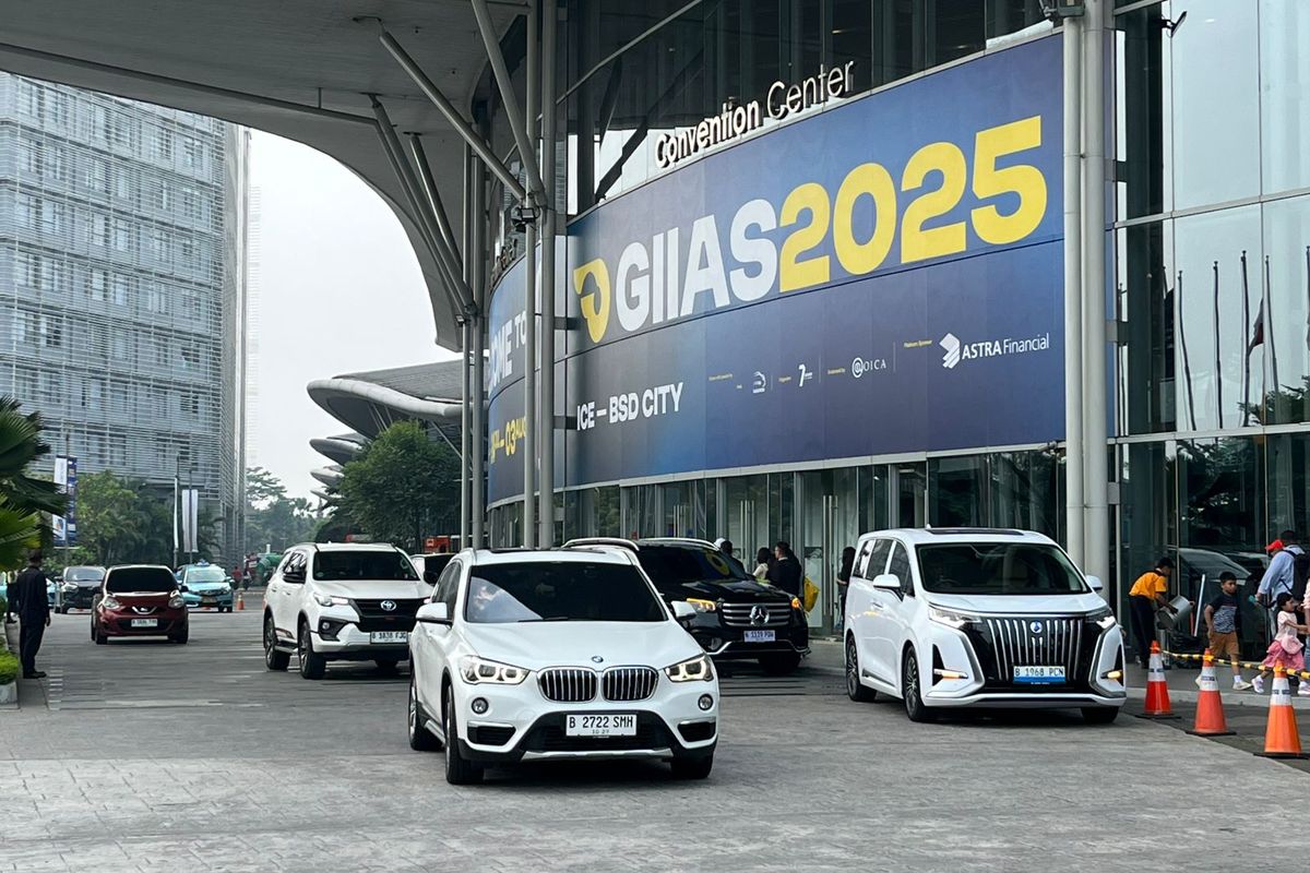 Cek Lokasi Parkir GIIAS 2025 saat Hari Terakhir Pameran