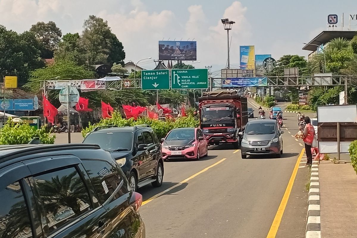 Update: One Way Arah Bawah dari Puncak Menuju Jakarta Berlaku