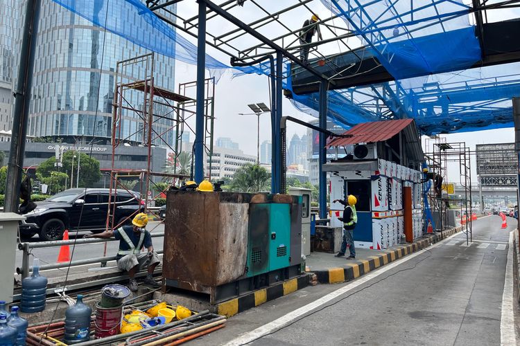 penutupan, Perbaikan, Gerbang Tol (GT), Semanggi, tol dalam kota, Sejumlah Gerbang Tol Dalam Kota Ditutup Sementara, Cek Jadwalnya
