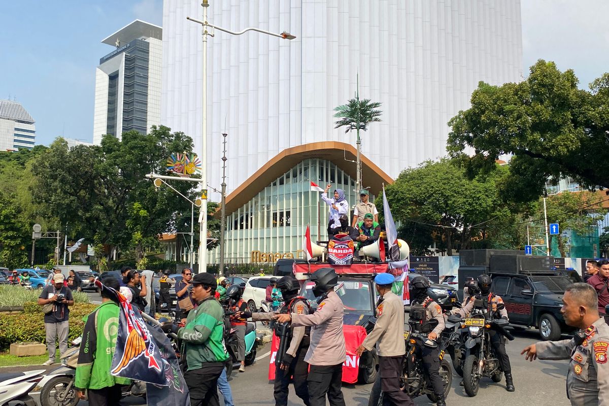 Ada Demo Ojol Hari Ini, Hindari Kawasan Gedung DPR