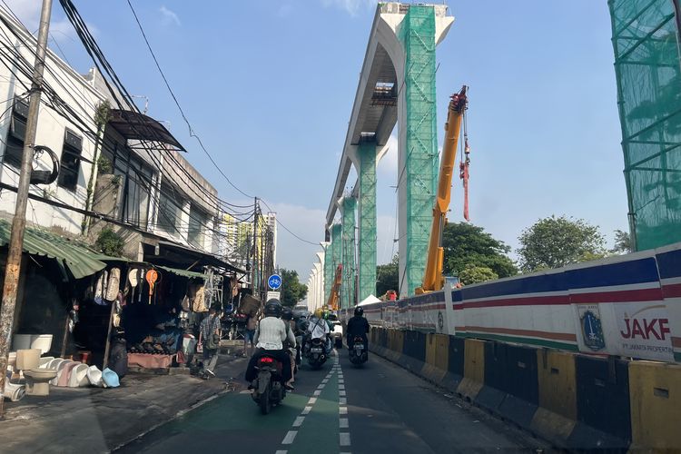 macet, demonstrasi, jalan raya, jalan, macet jalan cacing, Lalu Lintas di Jakarta Pagi Ini Terpantau Lancar