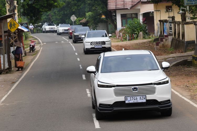 Honda, HR-V e:HEV, HR-V hybrid, Media Test Drive, konsumsi BBM, Konsumsi BBM, Honda Prospect Motor (HPM), HR-V Hybrid, SUV Hybrid, Jajal Honda HR-V Hybrid, Jakarta-Anyer-Jakarta, Seirit Itu Ternyata