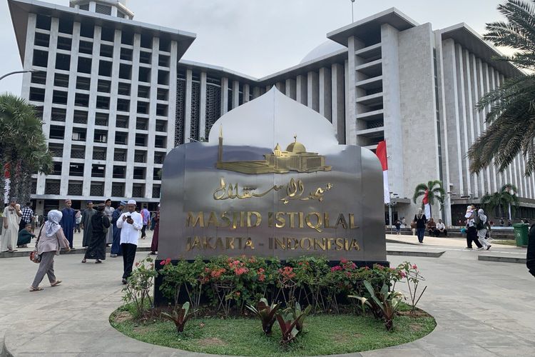 Lalu Lintas, rekayasa lalu lintas, Masjid Istiqlal, Zikir kebangsaan, zikir kebangsaan di istiqlal, Ada Zikir Kebangsaan di Masjid Istiqlal, Simak Rekayasa Lalu Lintasnya