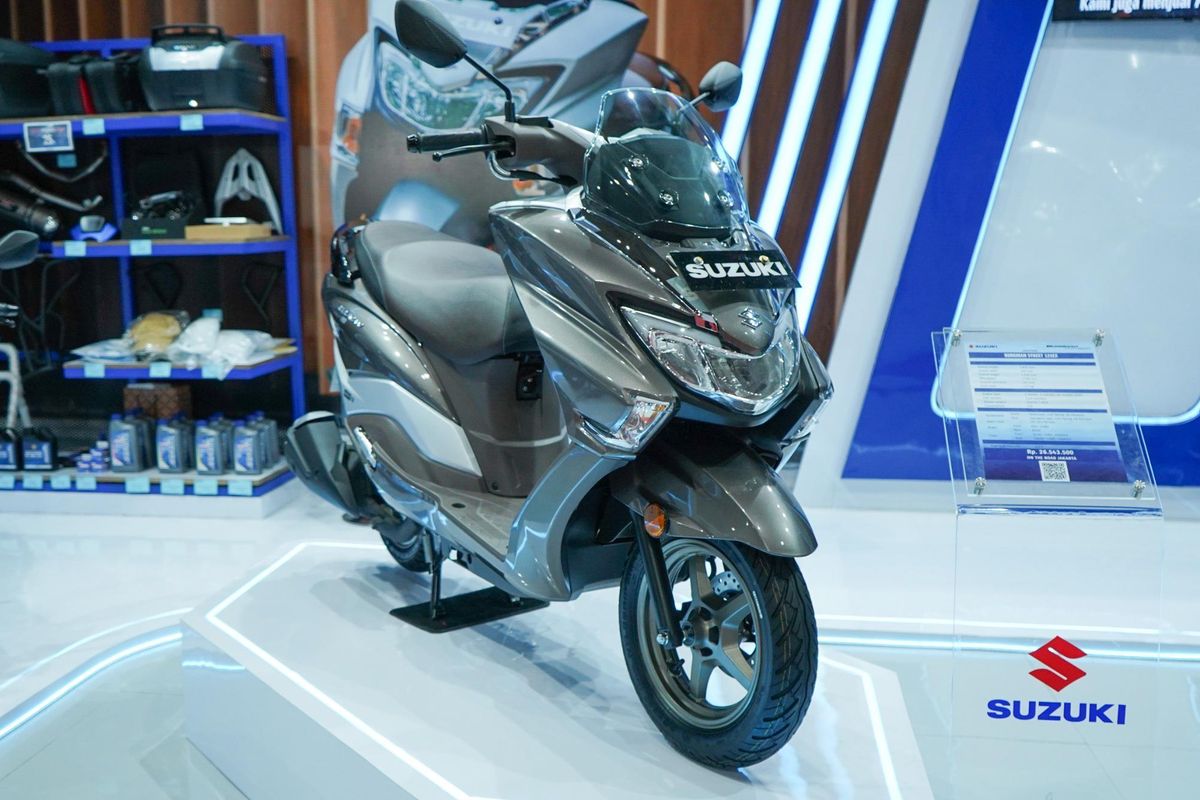 Penjualan Motor Suzuki 2025 Diklaim Naik 10 Persen