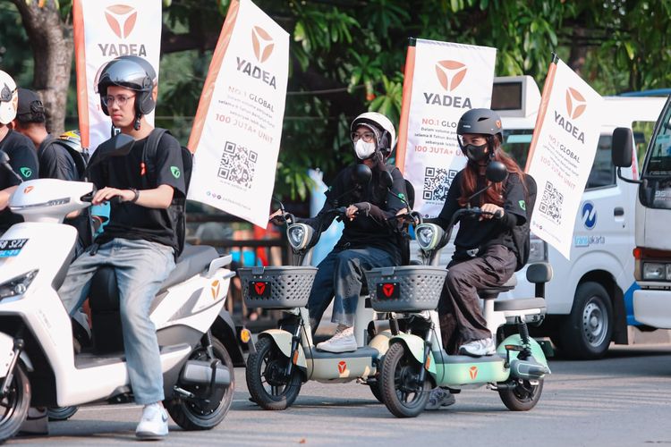 diskon, motor listrik, Mudik Lebaran, jelang lebaran, Yadea, jakarta lebaran fair, Jelang Lebaran 2025, Beli Motor Listrik Yadea Diskon Jutaan Rupiah