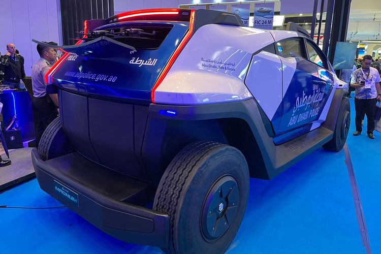 Indo Defence 2025, Magnum MK1, Kepolisian Abu Dhabi, Kendaraan patroli canggih, Magnum MK1: Mobil Konsep Canggih Kepolisian Abu Dhabi