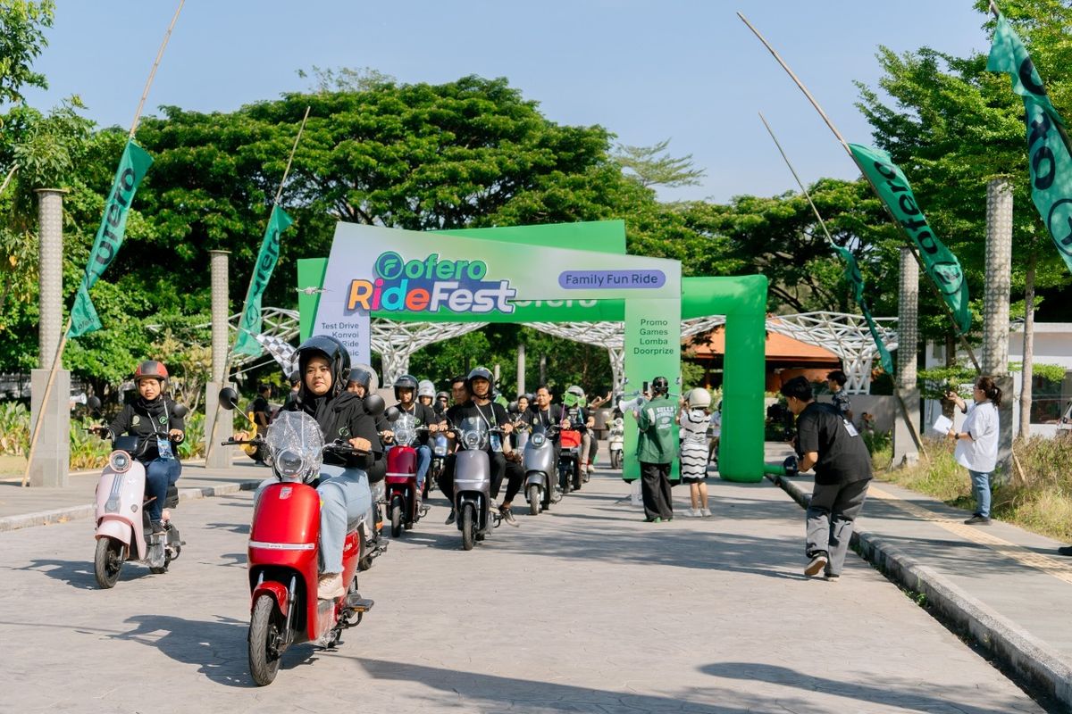 Produsen Motor Listrik Ini Gelar Festival Test Ride