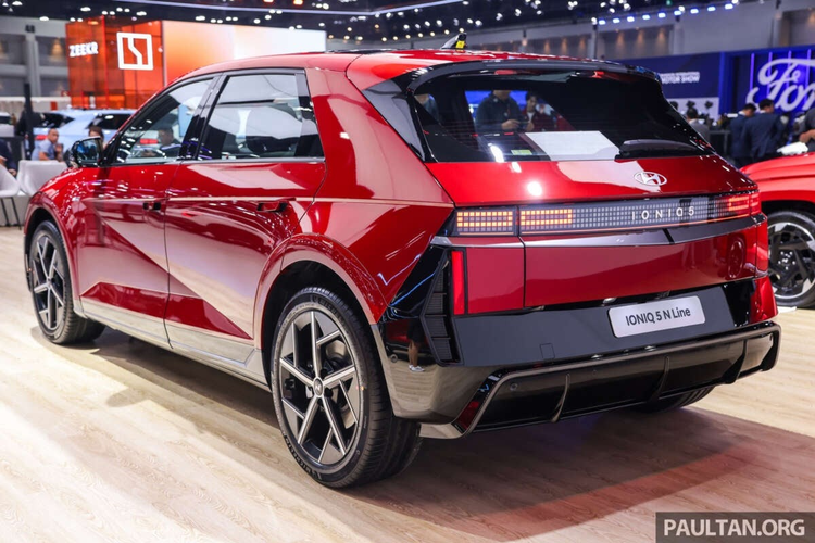 Hyundai, mobil listrik, Bangkok international motor show (BIMS), Ioniq 5, N Line, Hyundai Ioniq 5 N Line Meluncur, Tampil Lebih Sporty