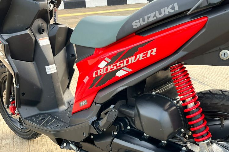 kenyamanan berkendara, Suzuki Nex Crossover, desain ergonomis, motor segala medan, Suzuki Nex Crossover: Motor Praktis Desain Ergonomis