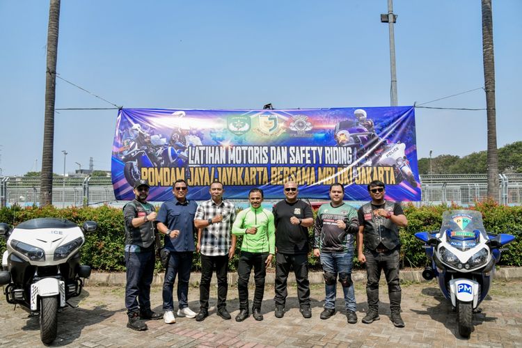 Pomdam Jaya, safety riding, komunitas, Komunitas, moge, Pomdam Jaya Ajak Klub Moge Ikut Pelatihan Safety Riding