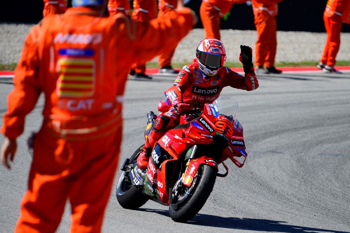 Menang di MotoGP San Marino, Marc Márquez Dekati Gelar Dunia ke-9
