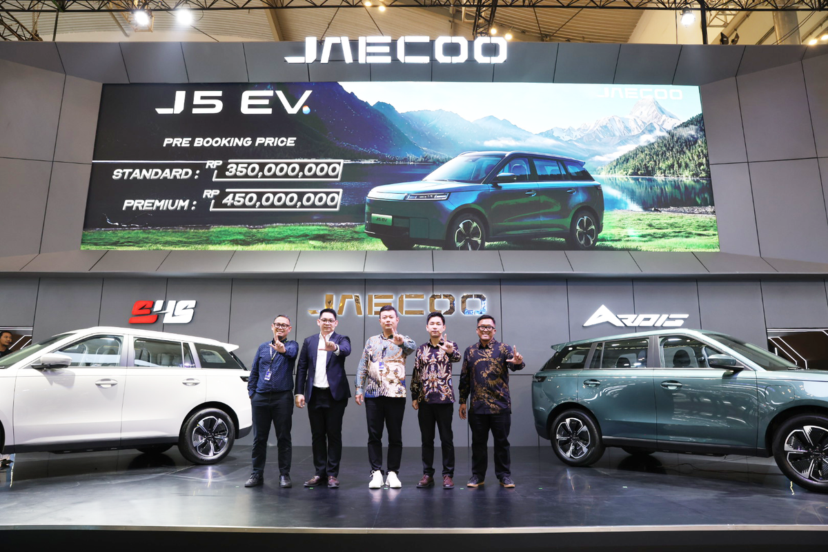 Jaecoo J5 EV Resmi Diluncurkan di GIIAS 2025