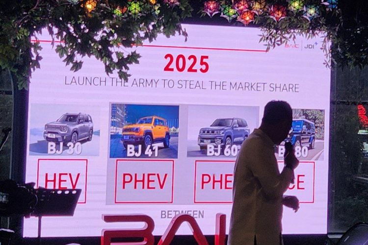 Mengenal BAIC BJ60, SUV Hybrid yang Bakal Meluncur 2025