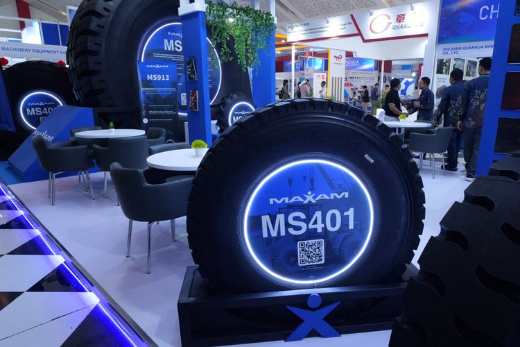 kendaraan tambang, Sailun, ban tambang, mining expo 2025, maxam, Pilihan Ban buat Kendaraan Operasional Tambang