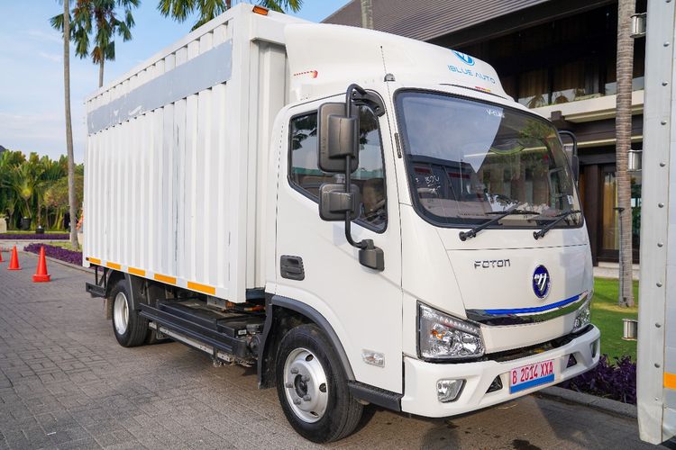 kendaraan listrik, kendaraan listrik komersial, kendaraan listrik untuk logistik, Foton Kerjasama dengan Kalista, Perkuat Distribusi dan Layanan EV Komersial