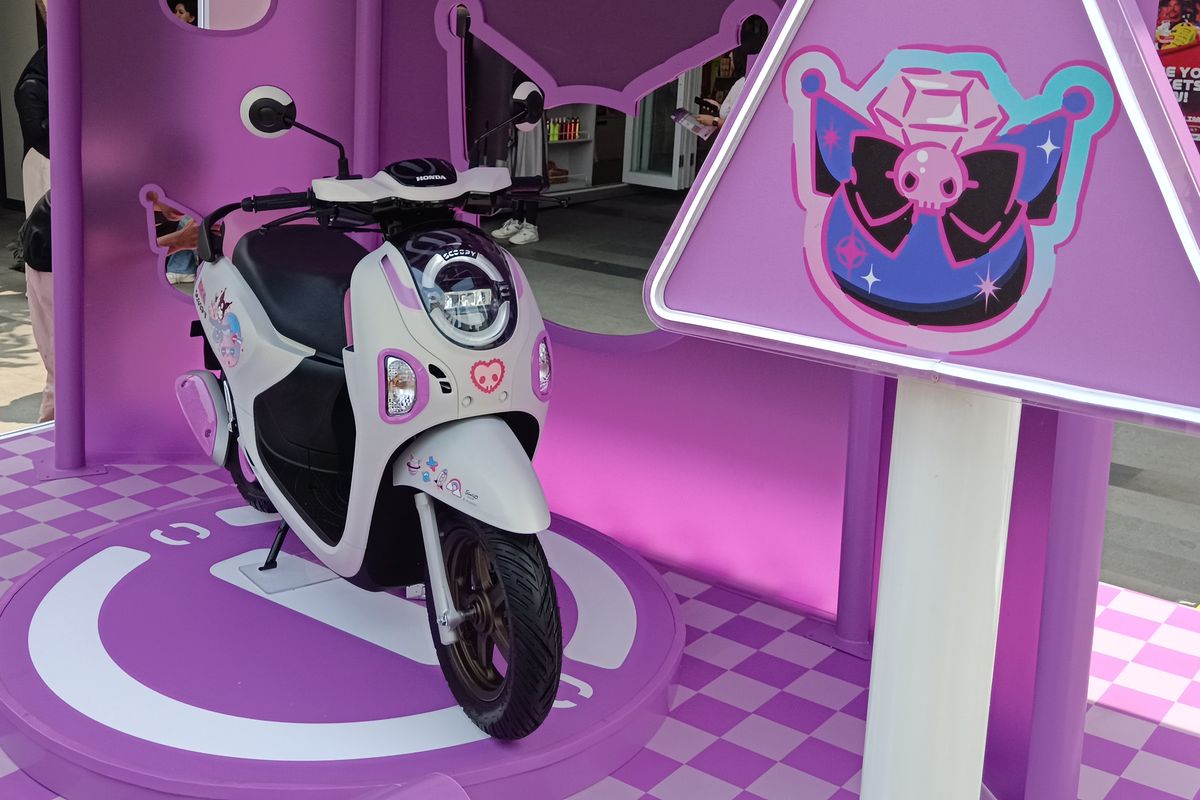Honda Scoopy Kuromi Meluncur, Dijual Terbatas