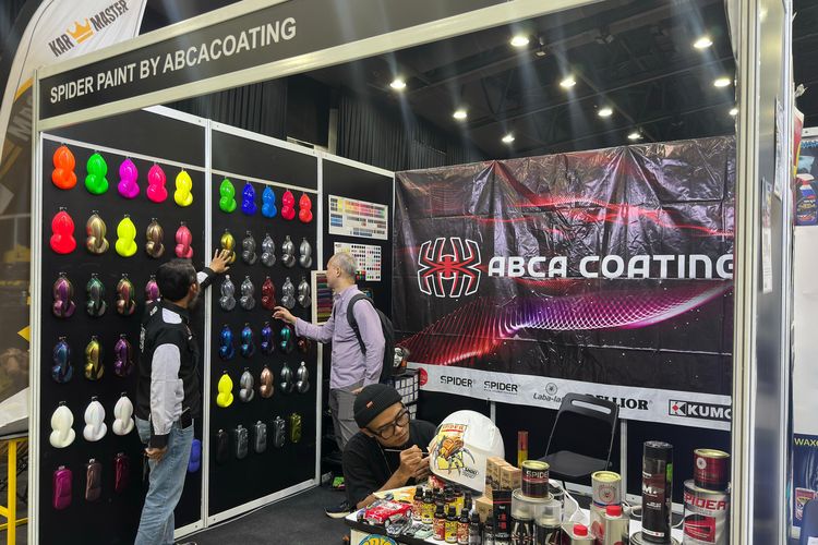 cat mobil, cat abca spider, cat otomotif, Cat Otomotif Indonesia Hadir di IAM Malaysia 2025