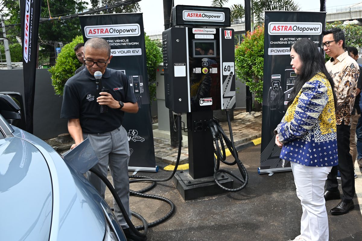 Astra Otopower Tambah Jaringan SPKLU di Jakarta