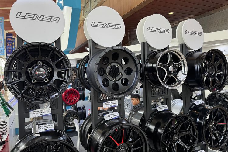 PT Mega Arvia Utama, GIIAS 2025, Hugo Budhitresno, Pelek Lenso, Pameran GIIAS 2025: Lenso Hadirkan Pelek Inovatif buat Modifikasi