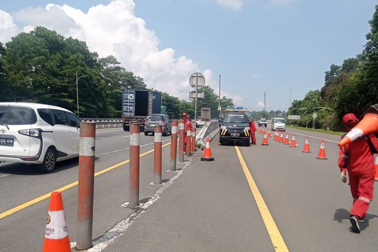 rekayasa lalu lintas, maulid nabi, Contra Flow, libur panjang, Antisipasi Macet Libur Maulid, 2 Jalan Tol Ini Terapkan Contraflow