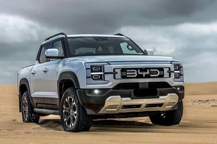 plug in hybrid, PHEV, Build Your Dreams, BYD Shark 6, BYD Rilis Pikap Kabin Ganda PHEV, Saingi Ranger dan Triton