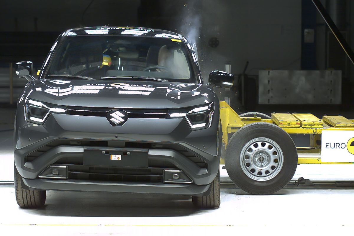 Suzuki e Vitara Tes Tabrak Euro NCAP, Hasil Cukup Memuaskan