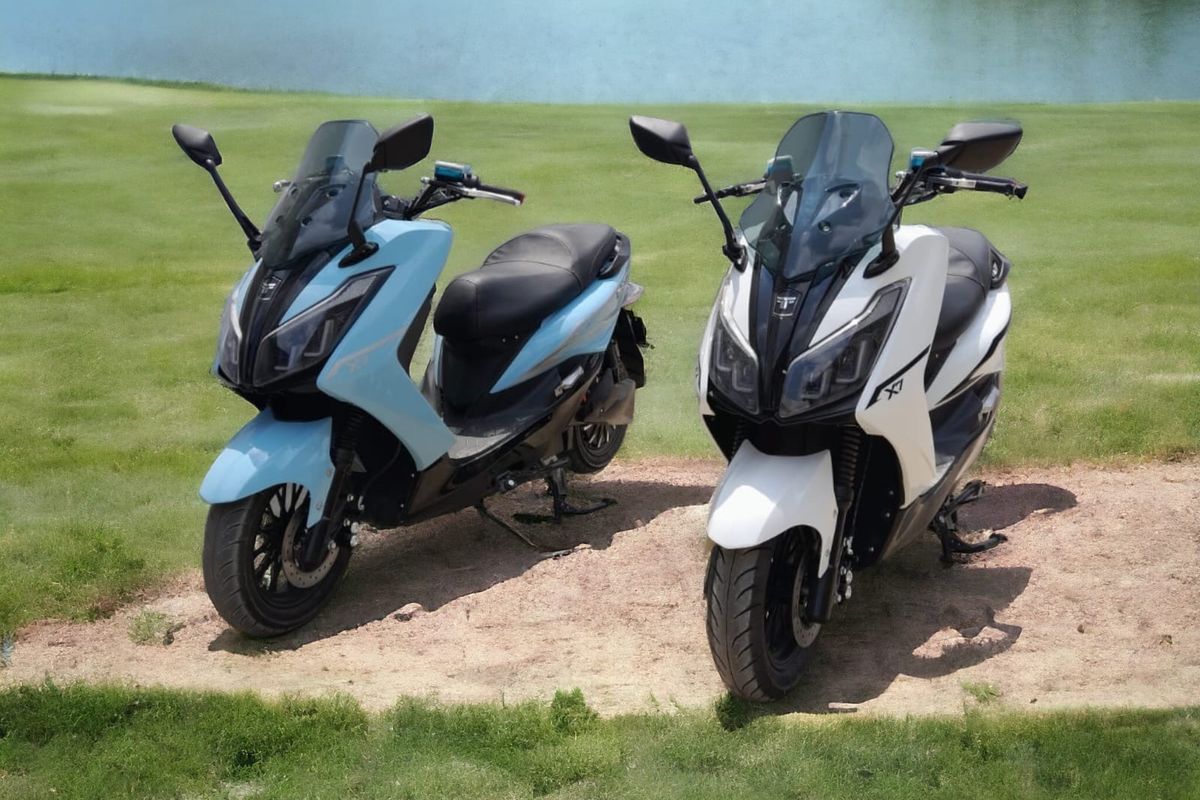 Motor Listrik Tangkas X7 New Resmi Jadi Armada Gojek