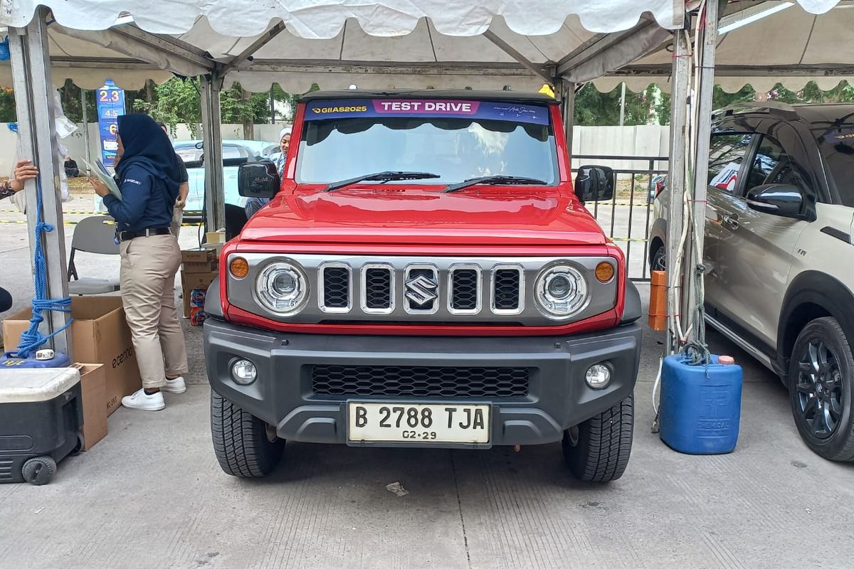 Coba Langsung Suzuki Jimny 5-Pintu di GIIAS 2025, Begini Caranya