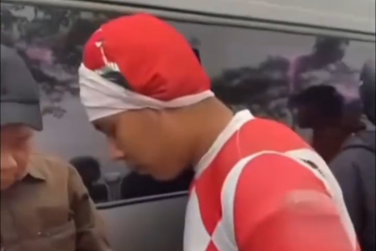 kecelakaan, Power Rangers, pengendara motor, Ranger Merah, motor, Power Ranger Merah, Power Ranger Banyak Gaya, Ugal-ugalan Berujung Kecelakaan