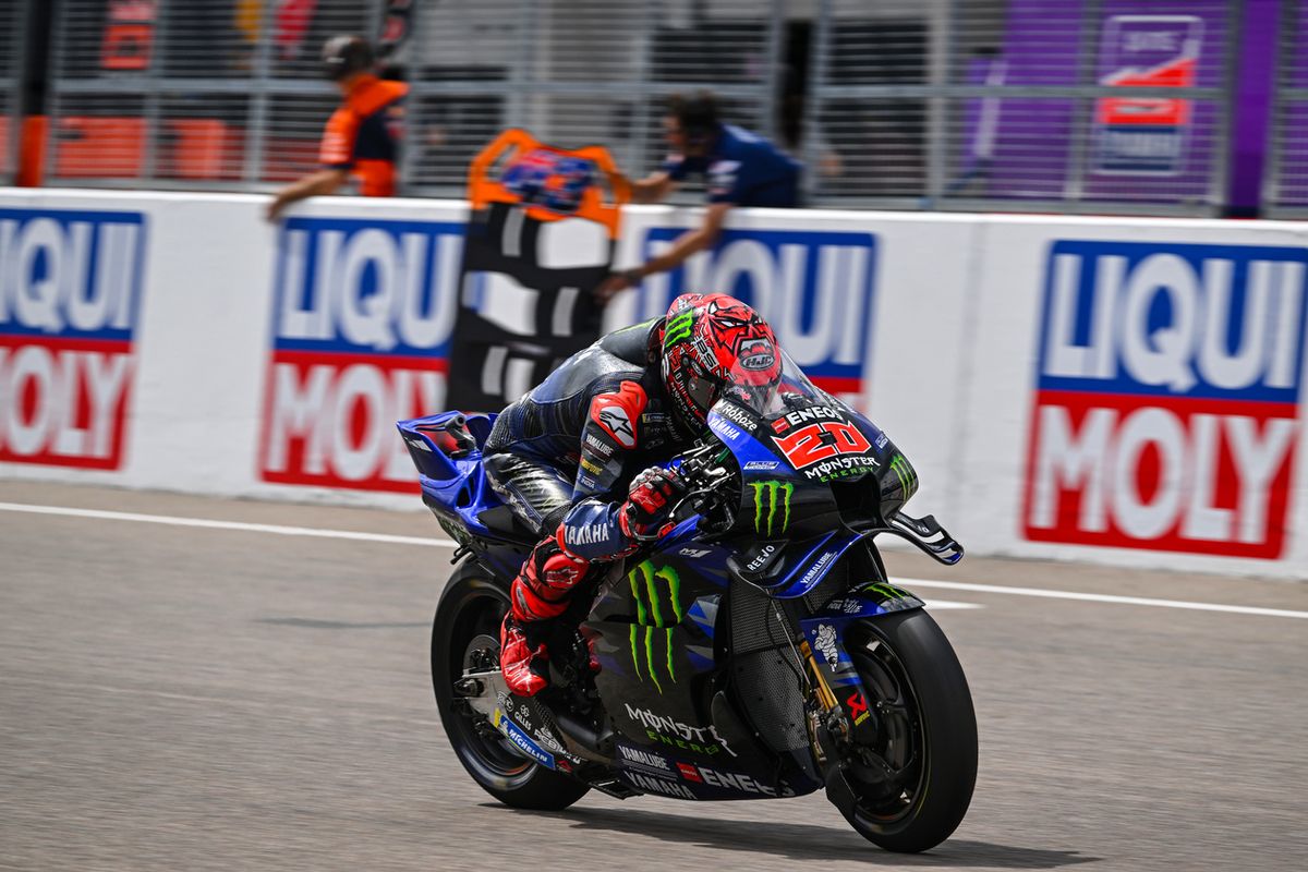 MotoGP Hungaria 2025 :Quartararo dan Bastianini Dihukum Long Lap Penalty