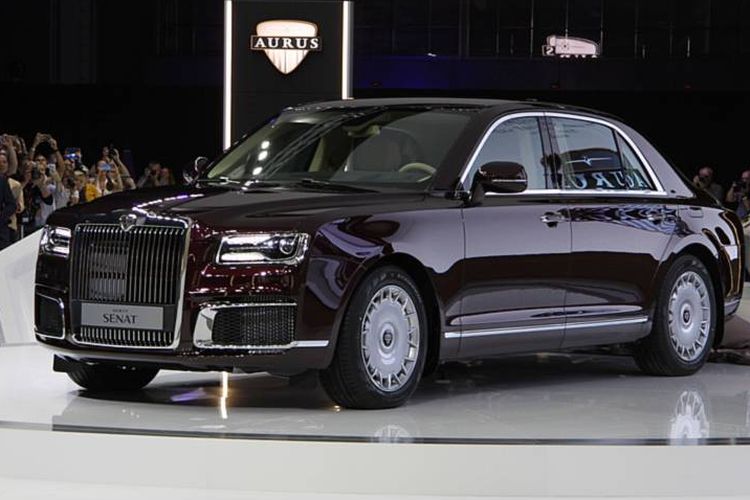Prabowo Subianto, kendaraan, Aurus Senat, otomotif, prabowo subianto, presiden prabowo subianto, Intip Mobil Limosin Mewah yang Jemput Prabowo di Rusia