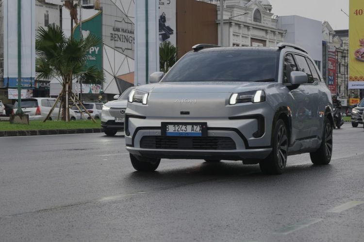 test drive, mobil listrik, Hyptec, Aion, GAC Indonesia, Gimik GAC Indonesia di Bulan Kemerdekaan