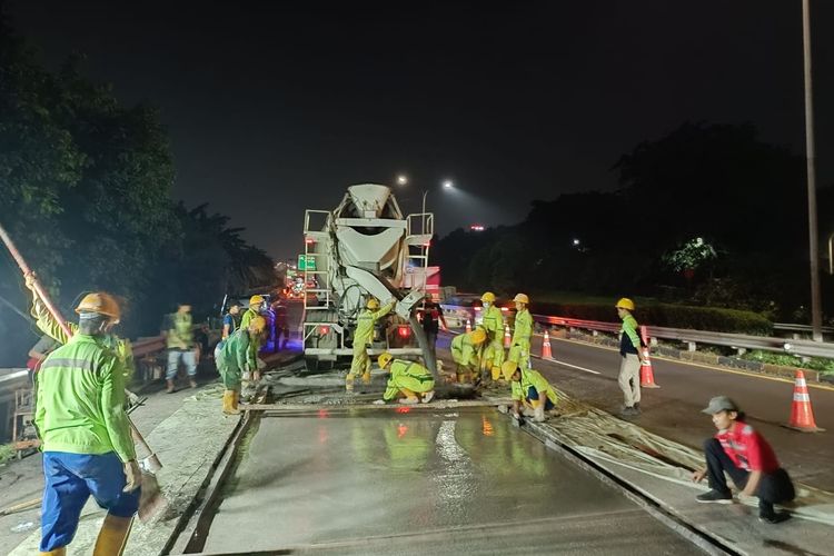 Lalu Lintas, kepadatan, Tol JORR, pemeliharaan, Pekerjaan jalan, Awas Padat, Ada Pekerjaan Jalan di Tol JORR, Cek Lokasi dan Jadwalnya
