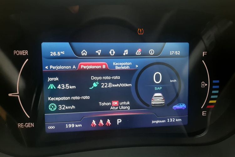 VinFast, VF e34, kendaraan listrik, mobil listrik, tes mobil, test drive, Vinfast VF e34, VinFast e34, Konsumsi daya listrik, Intip Konsumsi Daya VinFast VF e34 Rute Depok-Ciawi