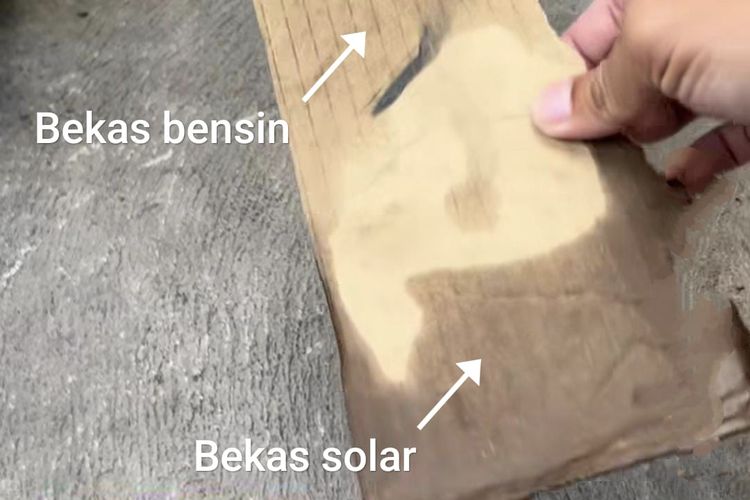 bensin, Performa mesin, bahan bakar solar, pencampuran bahan bakar, Cara Sederhana Mendeteksi Bensin Tercampur Solar