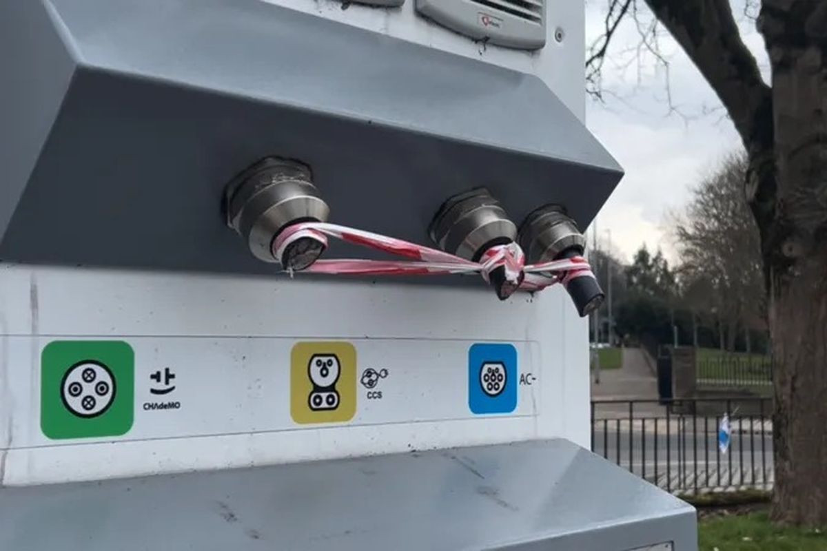 Kabel SPKLU Jadi Incaran Para Pencuri