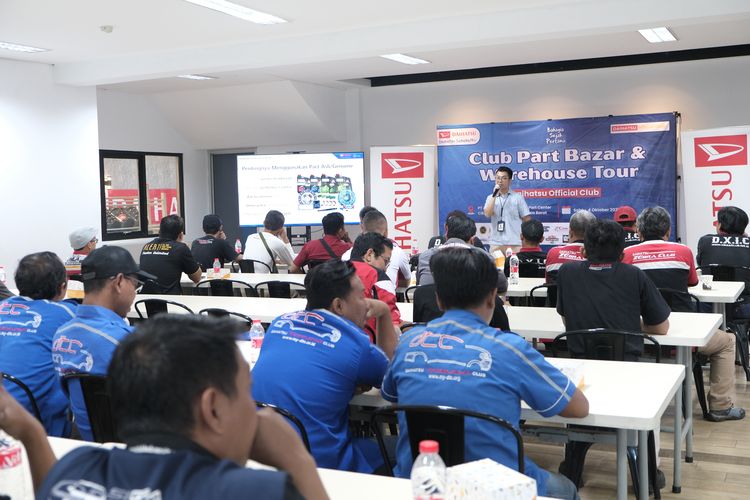 Komunitas, Daihatsu, suku cadang, cibitung, Daihatsu Edukasi Suku Cadang Asli Lewat Part Bazaar ke Komunitas