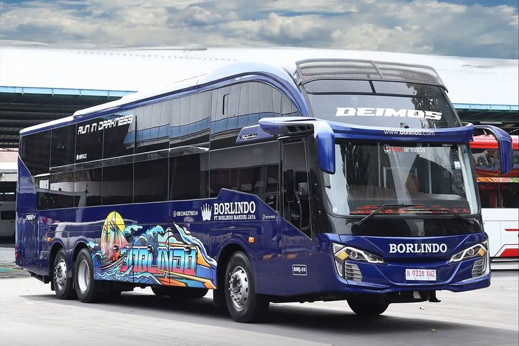 GIIAS 2025, New Armada, bus baru, Skylander R25, new armada, Karoseri New Armada, Deretan Bus Baru New Armada di GIIAS 2025, Ada Skylander R25