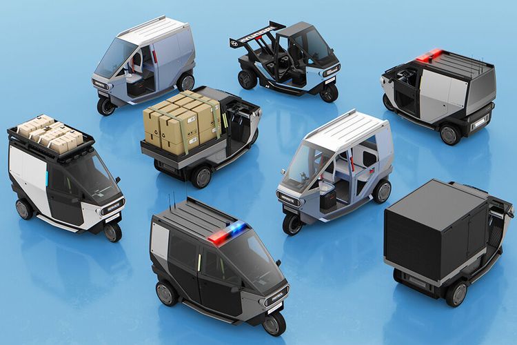 kendaraan listrik, mobilitas mikro, Kendaraan listrik, kolaborasi TVS Hyundai, E3W E4W, TVS dan Hyundai Kembangkan Kendaraan Listrik untuk Mobilitas Mikro