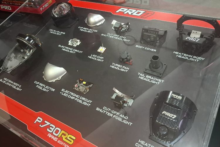 mobil, lampu mobil, P730RS, Paket Headlamp dan Fog Lamp Cocok buat Berbagai Mobil