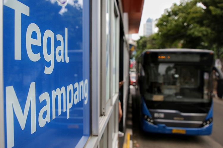 transjakarta, bus transjakarta, Rute bus transjakarta, halte CSW, Halte Tegal Mampang, Penjelasan Transjakarta Soal Kemacetan di Rute Ciledug-Tegal Mampang