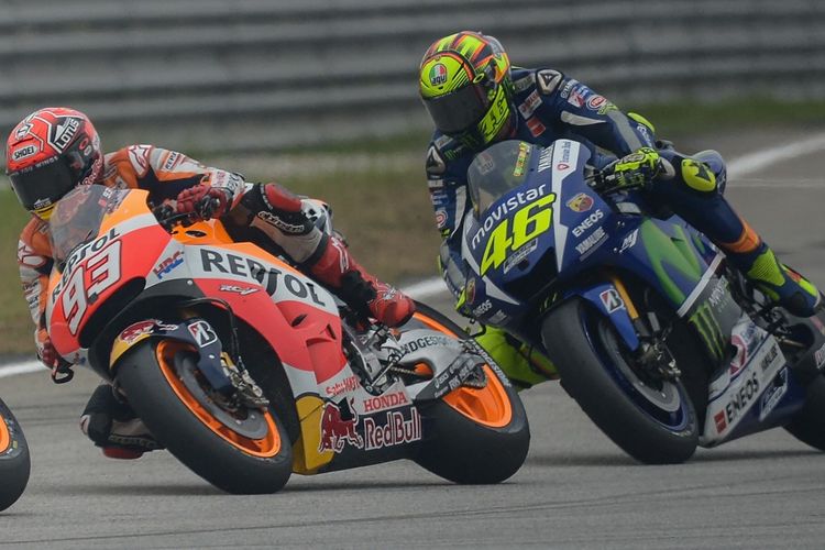 MotoGP, Jorge Lorenzo, Valentino Rossi, Marc Marquez, juara dunia MotoGP, sepang clash, MotoGP Malaysia 2015, Nostalgia Sepang Clash: Lorenzo Sebut Rossi Harusnya Didiskualifikasi