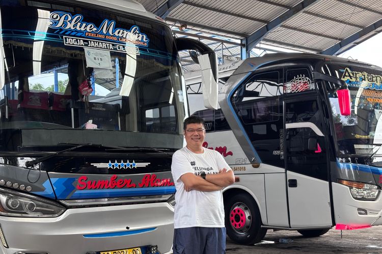 bus AKAP, PO Sumber Alam, bus listrik, Bus AKAP, Bus listrik, naik bus, harga bus, PO Sumber Alam Bakal Perpanjang Uji Coba Bus Listrik AKAP