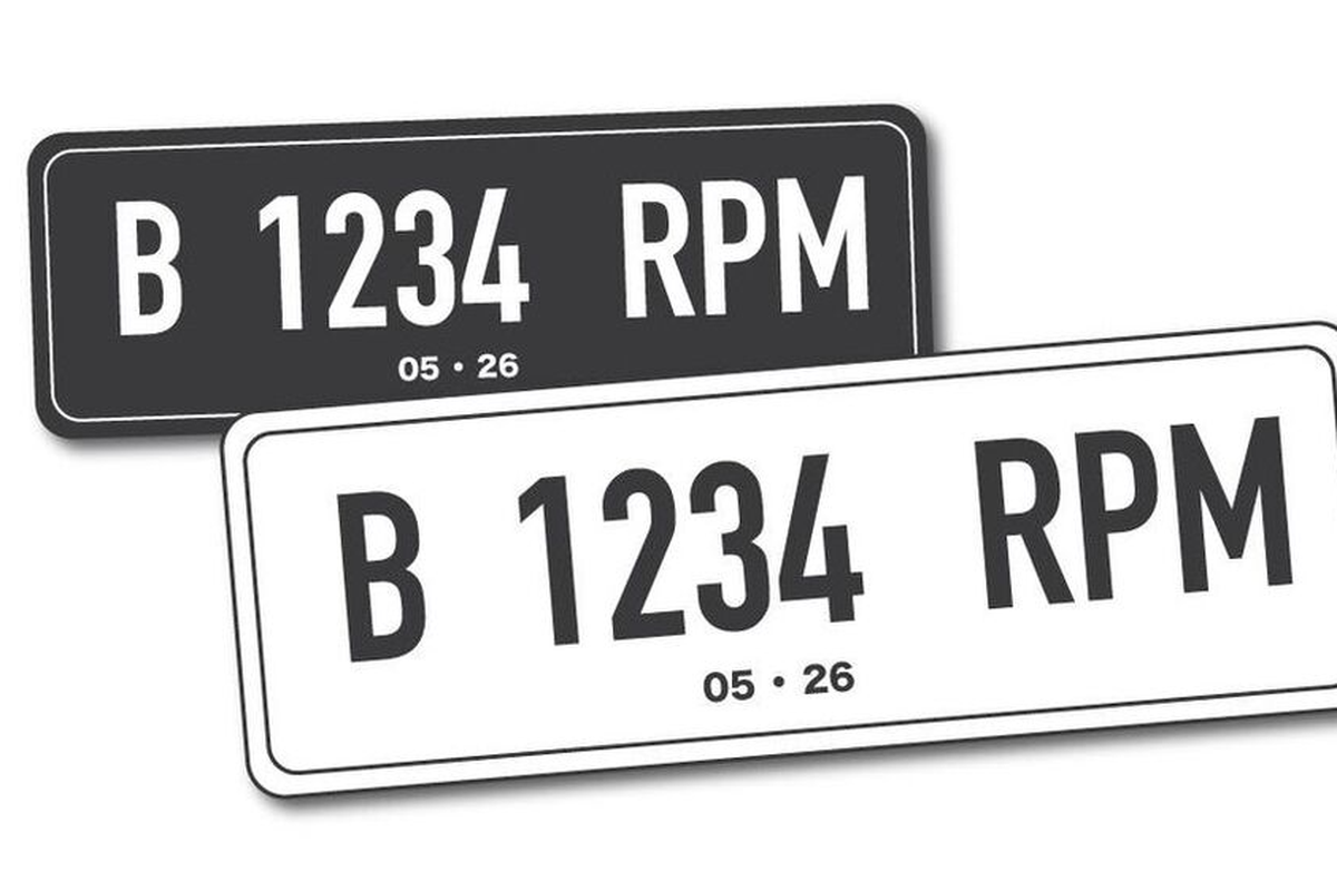 Tarif Resmi Bikin Plat Nomor Kendaraan Pilihan