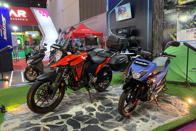 IMOS, Suzuki, motor Suzuki, diskon motor suzuki, IMOS 2025, Suzuki Tebar Diskon Motor hingga Rp 1 Juta di IMOS 2025