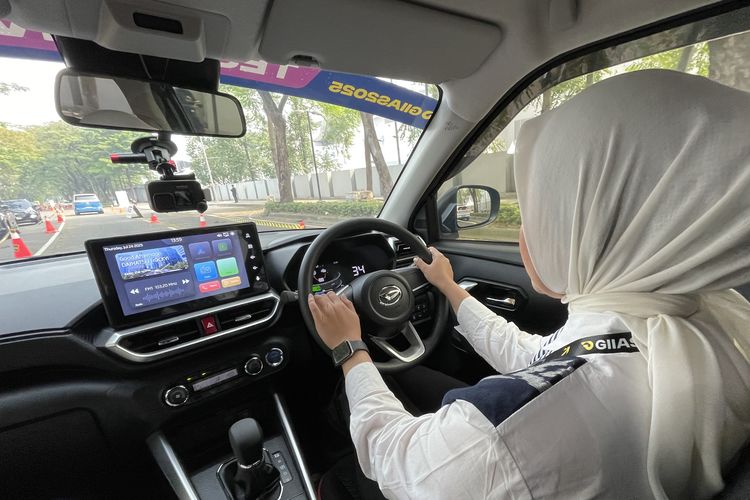 Rocky e-Smart Hybrid, GIIAS, Daihatsu, GIIAS 2025, Daihatsu Rocky, Rocky Hybrid, Pengalaman Menjajal Daihatsu Rocky e-Smart Hybrid di GIIAS 2025