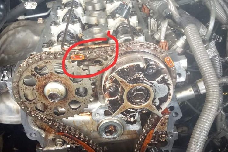 mesin mobil, Peugeot, mesin, timing chain, Timing Chain, Komponen Badak tapi Bukan Bebas Masalah