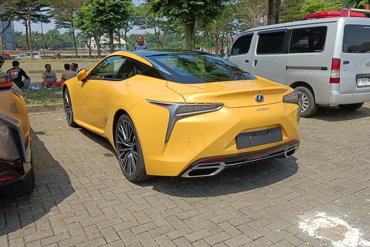 LC500h, Lexus Indonesia, Lexus LC500, Lexus LC500H, LC500H, Lexus LC500h Terpantau Parkiran ICE BSD, Siap Meramaikan GIIAS 2025