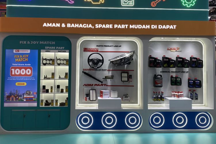 Daihatsu, perawatan kendaraan, suku cadang asli, Suku cadang asli, GIIAS 2025, Daihatsu Edukasi Perawatan Kendaraan di GIIAS 2025